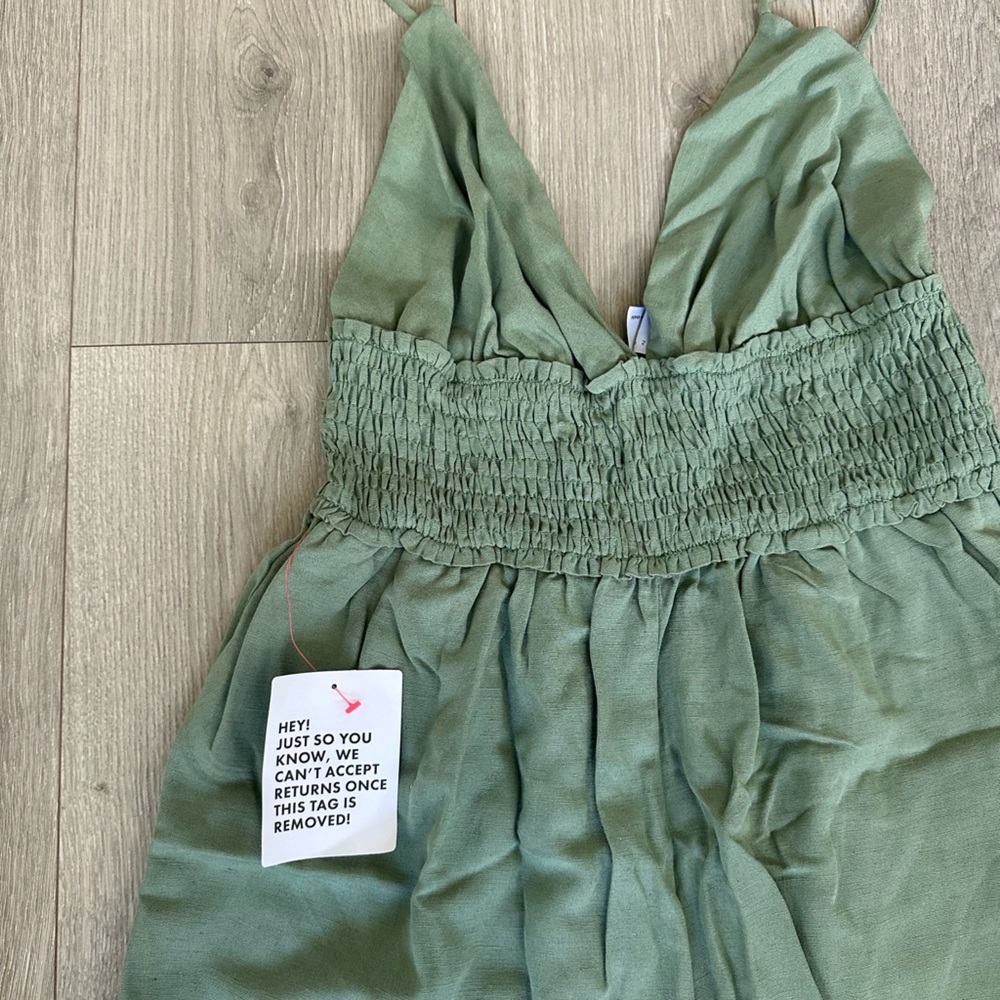 Green Pantsuit